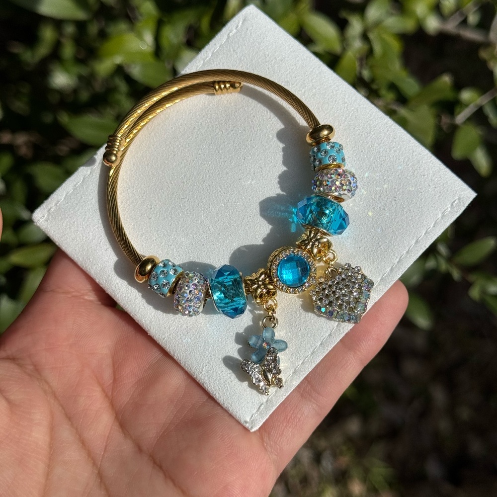 Butterfly Heart Bracelet